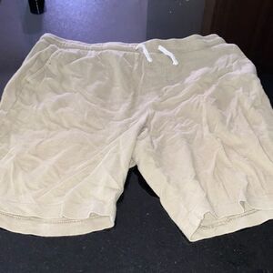 Large tan shorts relax comfortable
